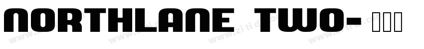 Northlane Two字体转换